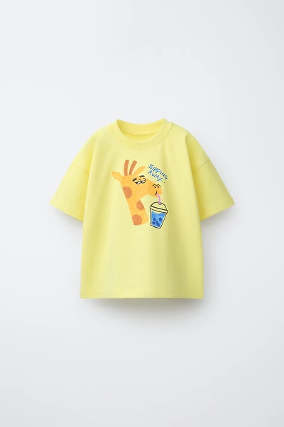 ANIMAL PRINT T-SHIRT