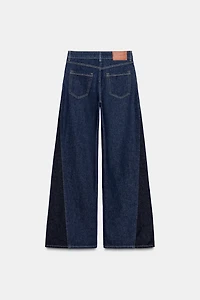 Z1975 COMBINED HIGH RISE WIDE LEG JEANS