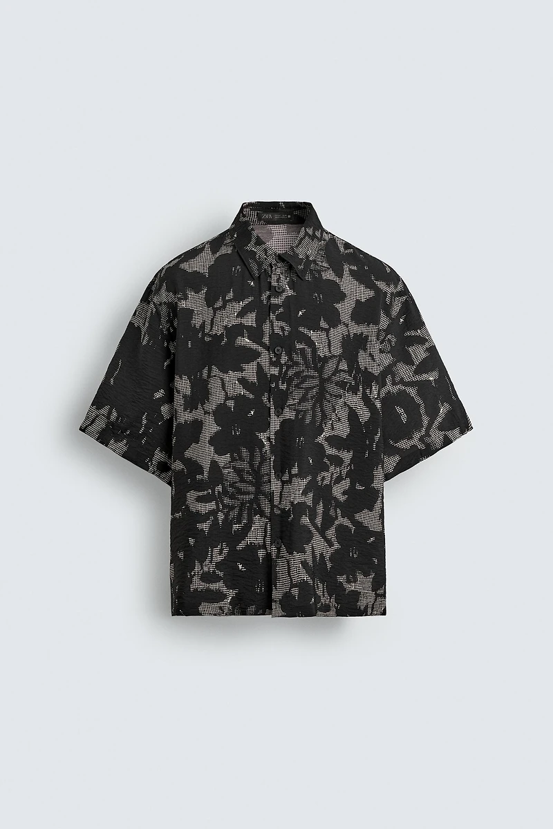 CHEMISE FLUIDE À IMPRIMÉ BIMATIÈRE