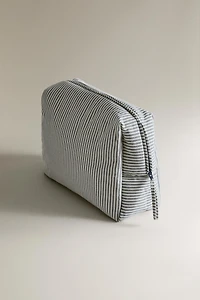 KIDS STRIPED MAKEUP BAG