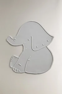 CHILDREN'S SILICONE ELEPHANT PLACEMAT