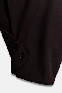 COMBINED POPLIN T-SHIRT