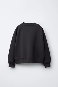 DOG PRINT SWEATSHIRT