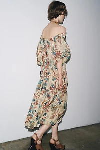 ZW COLLECTION RAMIE PRINT DRESS