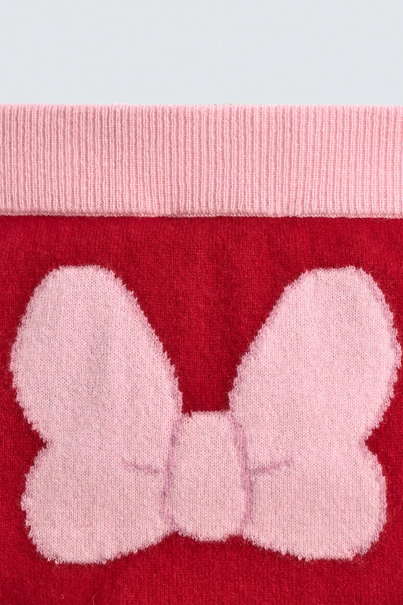 100% CASHMERE KNIT SHORTS HARRY LAMBERT FOR ZARA X DISNEY