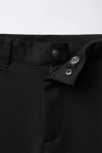 RIBBED WAIST PANTS