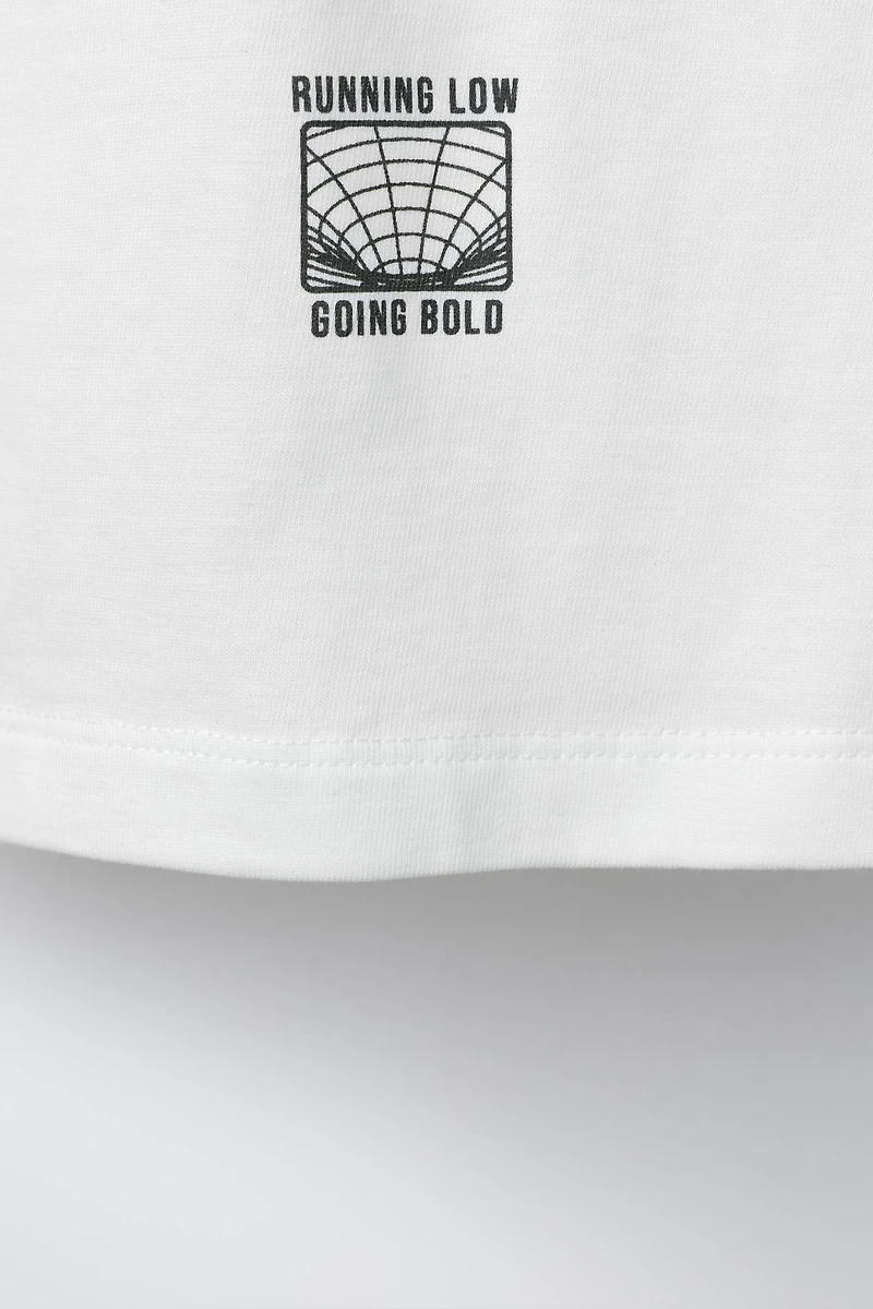 GRAFFITI TEXT T-SHIRT