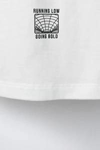 GRAFFITI TEXT T-SHIRT