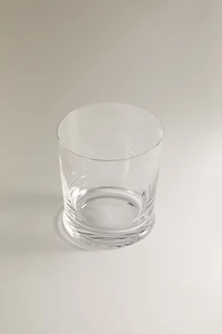 TRANSPARENT GLASS TUMBLER
