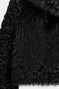 ZW COLLECTION FAUX FUR SHORT COAT