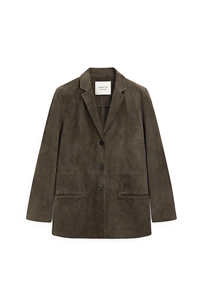 100% suede leather blazer - LIMITED EDITION