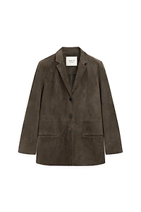 100% suede leather blazer - LIMITED EDITION