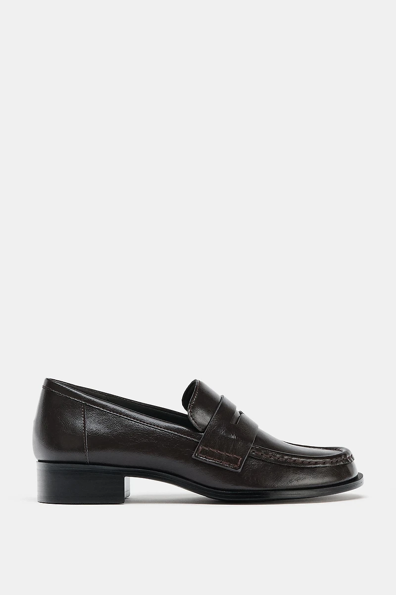 HIGH VAMP LOAFERS