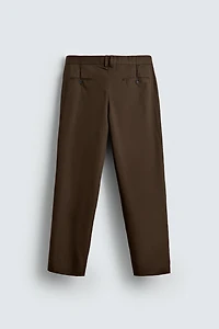 LIMITED EDITION PLEATED CHINO PANTS