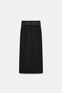 LONG WAISTBAND SKIRT ZW COLLECTION LIMITED EDITION