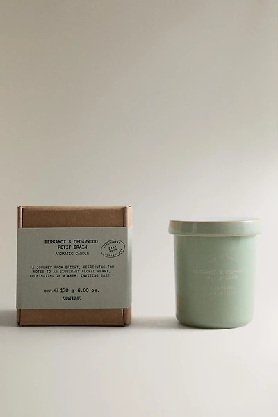 (170 G) BOUGIE PARFUMÉE BERGAMOT & CEDARWOOD