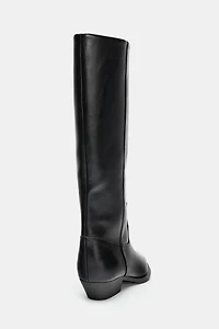BOTTES PLATES COW-BOY