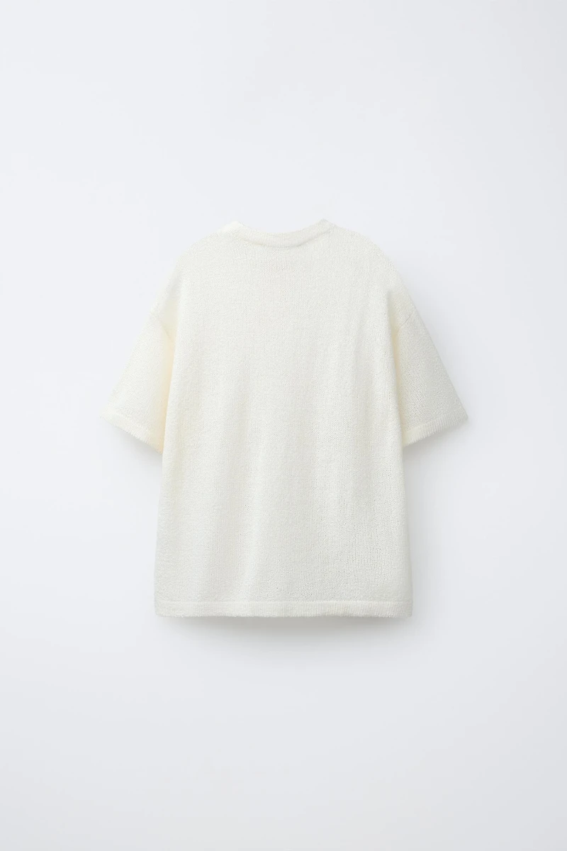 RUSTIC KNIT T-SHIRT