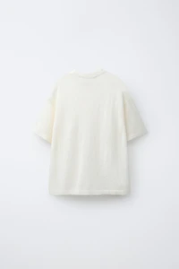 RUSTIC KNIT T-SHIRT