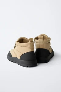 WATER REPELLENT QUILTED BOOTS