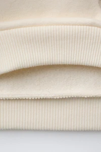 TULLE BOW SWEATSHIRT