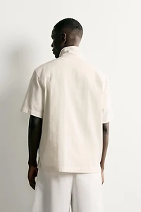 REGULAR FIT JACQUARD POLO SHIRT