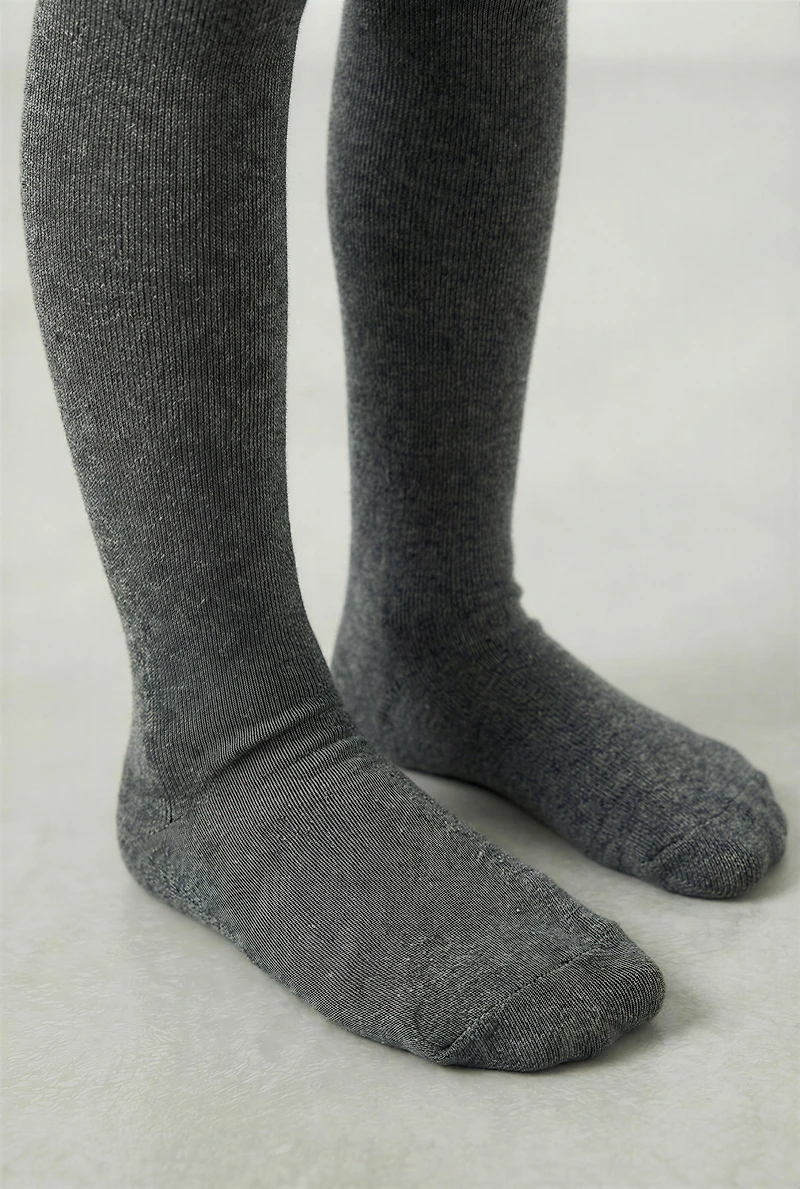 TWO-PACK OF PLAIN TIGHTS