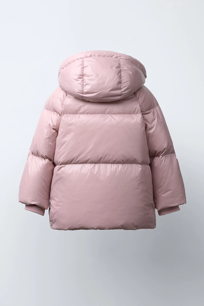 WATER REPELLENT DOWN PUFFER COAT