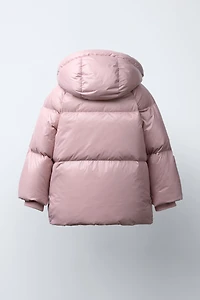 WATER REPELLENT DOWN PUFFER COAT