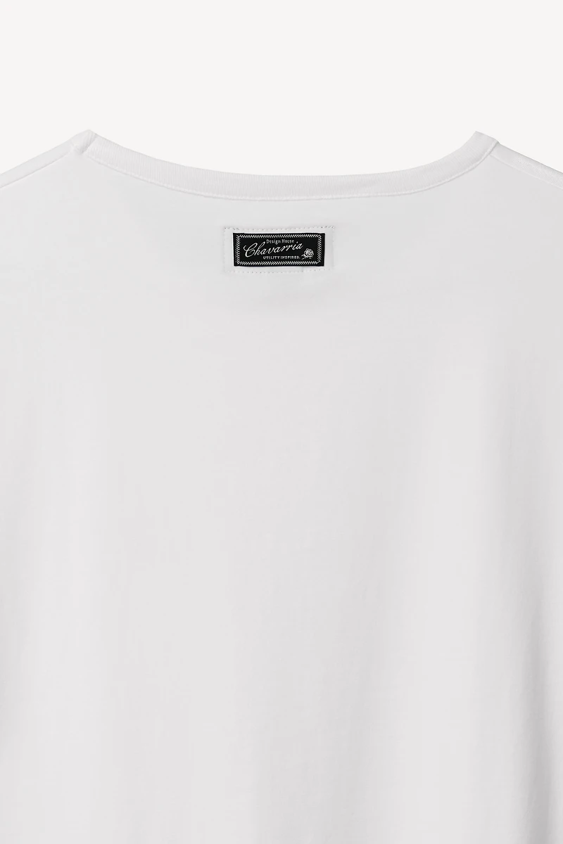 SLIM FIT T-SHIRT WILLY CHAVARRIA X ZARA