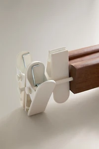 KIDS’ WOODEN CLIP HANGERS (SET OF 3)