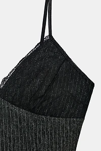 PINSTRIPE CAMISOLE TOP