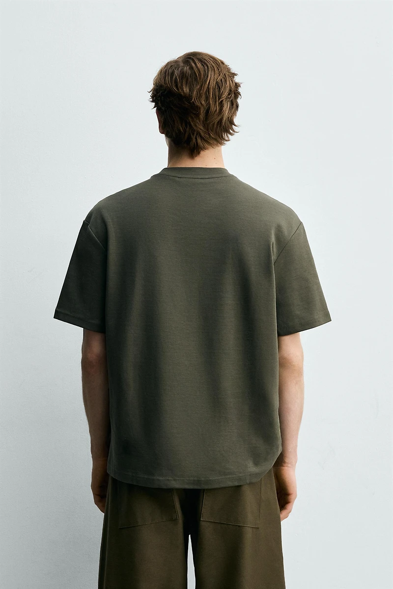 RELAXED FIT INTERLOCK T-SHIRT