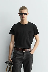RELAXED FIT POCKET T-SHIRT