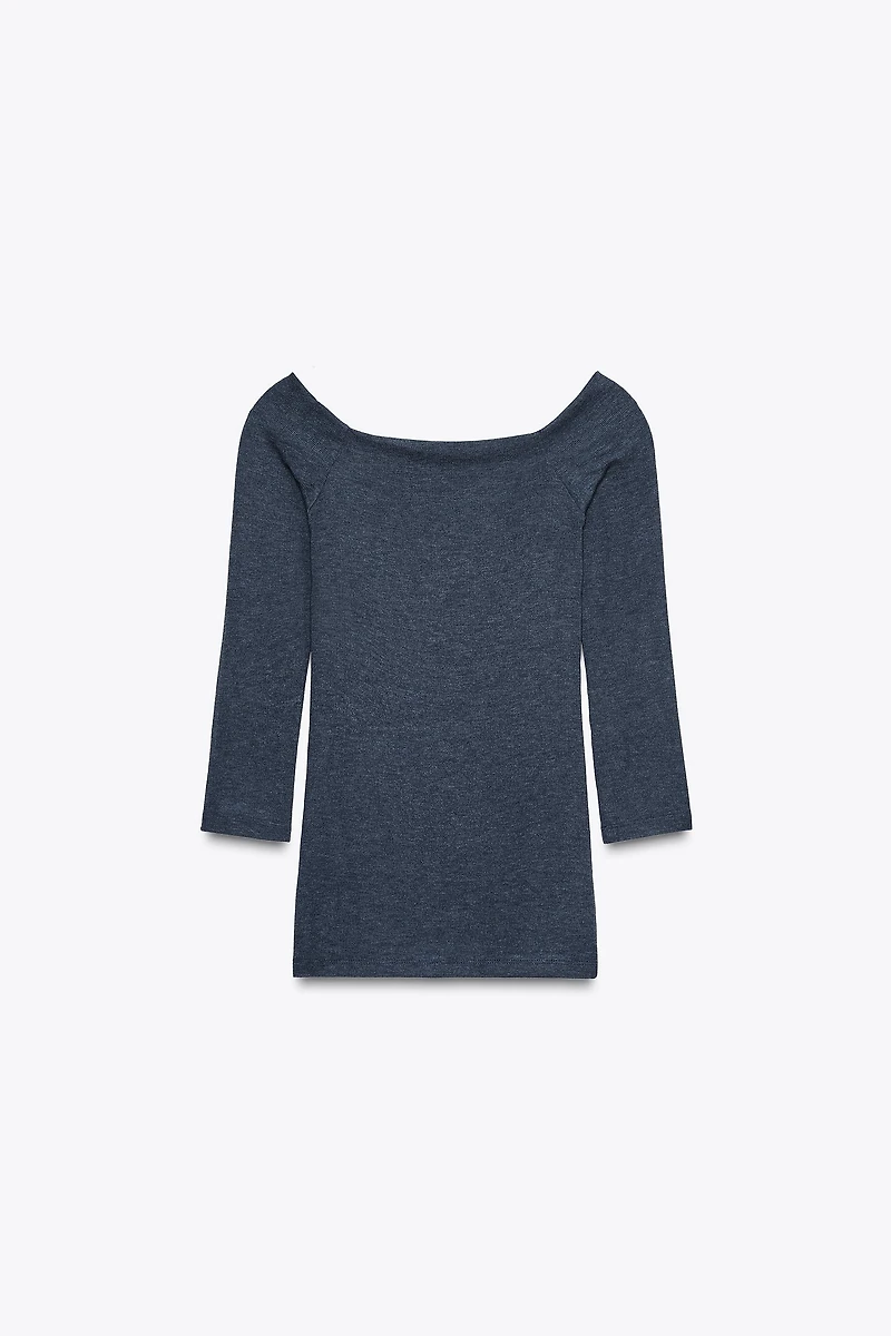 T-SHIRT COL BATEAU