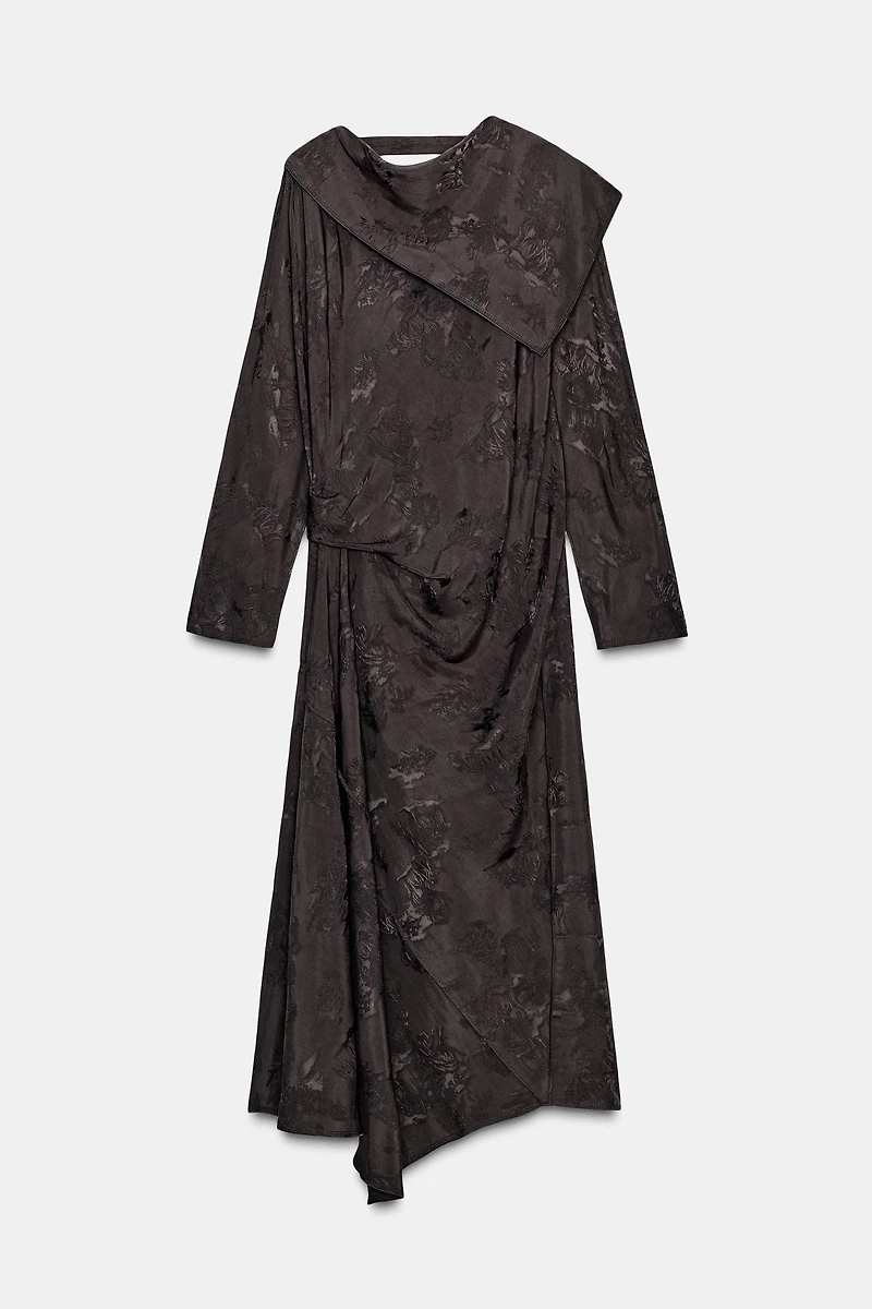 ZW COLLECTION JACQUARD BANDANA DRESS