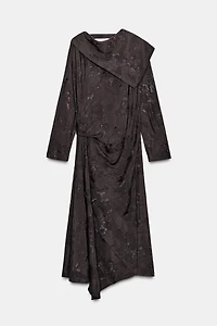 ZW COLLECTION JACQUARD BANDANA DRESS