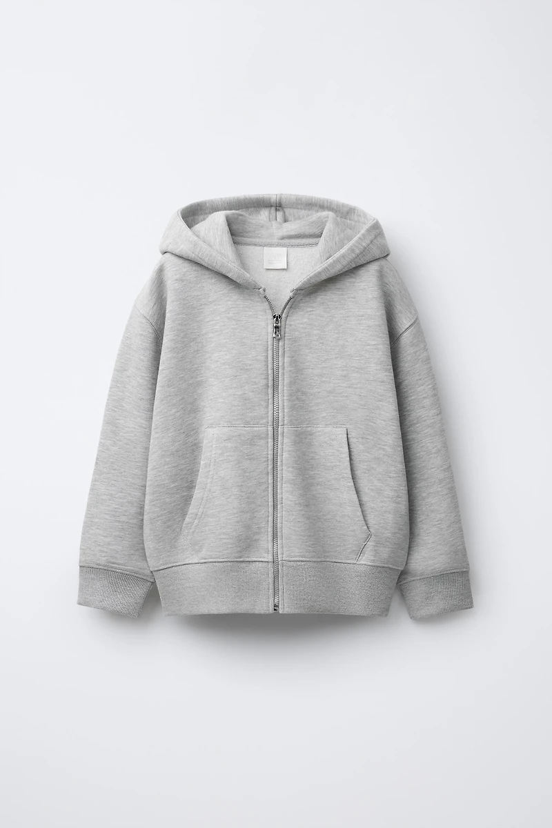 SWEAT BASIQUE ZIPPÉ