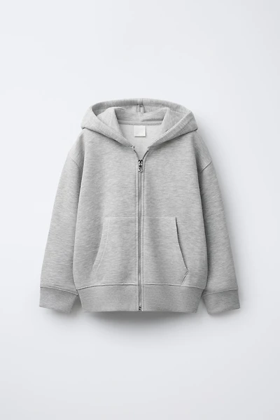 SWEAT BASIQUE ZIPPÉ