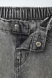 STAR APPLIQUÉ WIDE LEG JEANS
