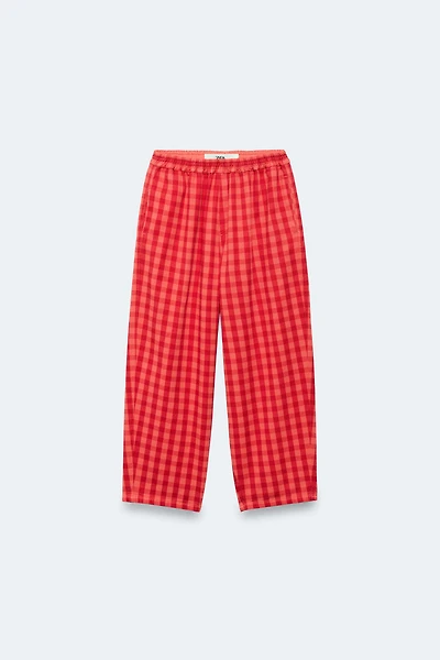 2-14 YEARS / LIMITED EDITION GINGHAM BAGGY PANTS
