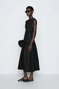 Fitted zip-detail top - STUDIO