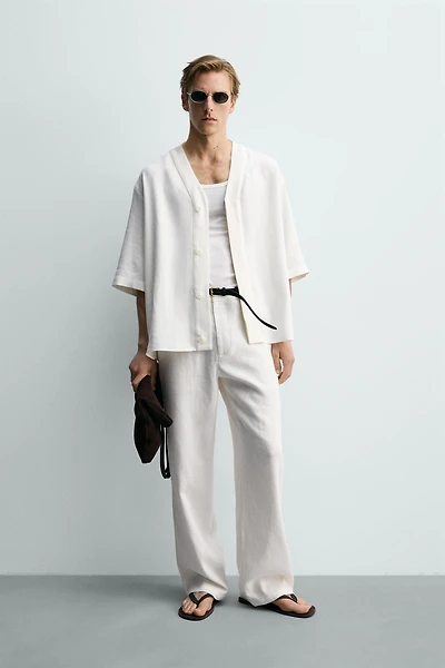 CHEMISE RELAXED FIT VISCOSE - CHANVRE
