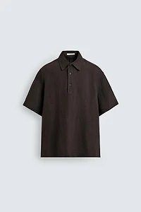 100% LINEN POLO SHIRT