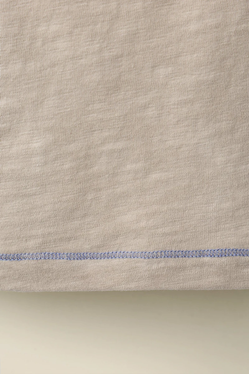 TOPSTITCHED T-SHIRT CREATED BY CARAMEL LONDON X ZARA