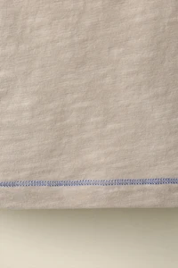 TOPSTITCHED T-SHIRT CREATED BY CARAMEL LONDON X ZARA