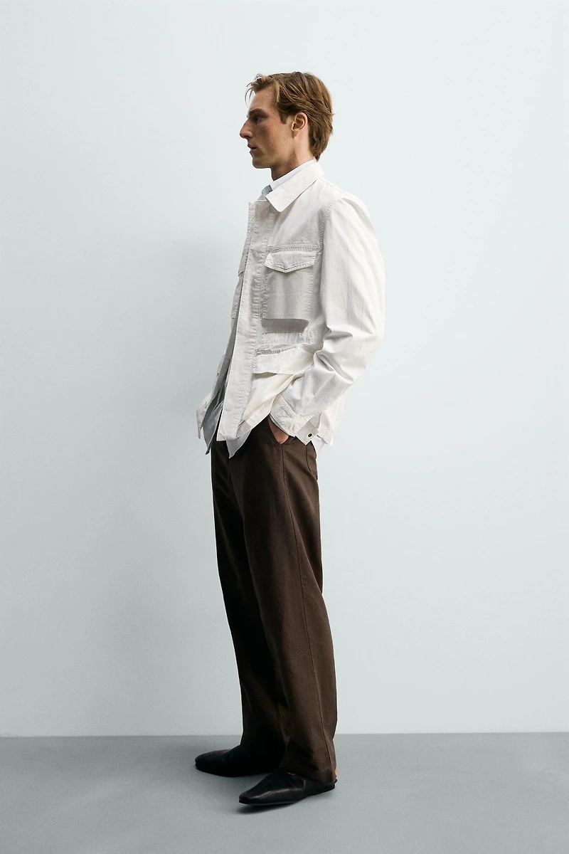 REGULAR FIT POCKET JACKET