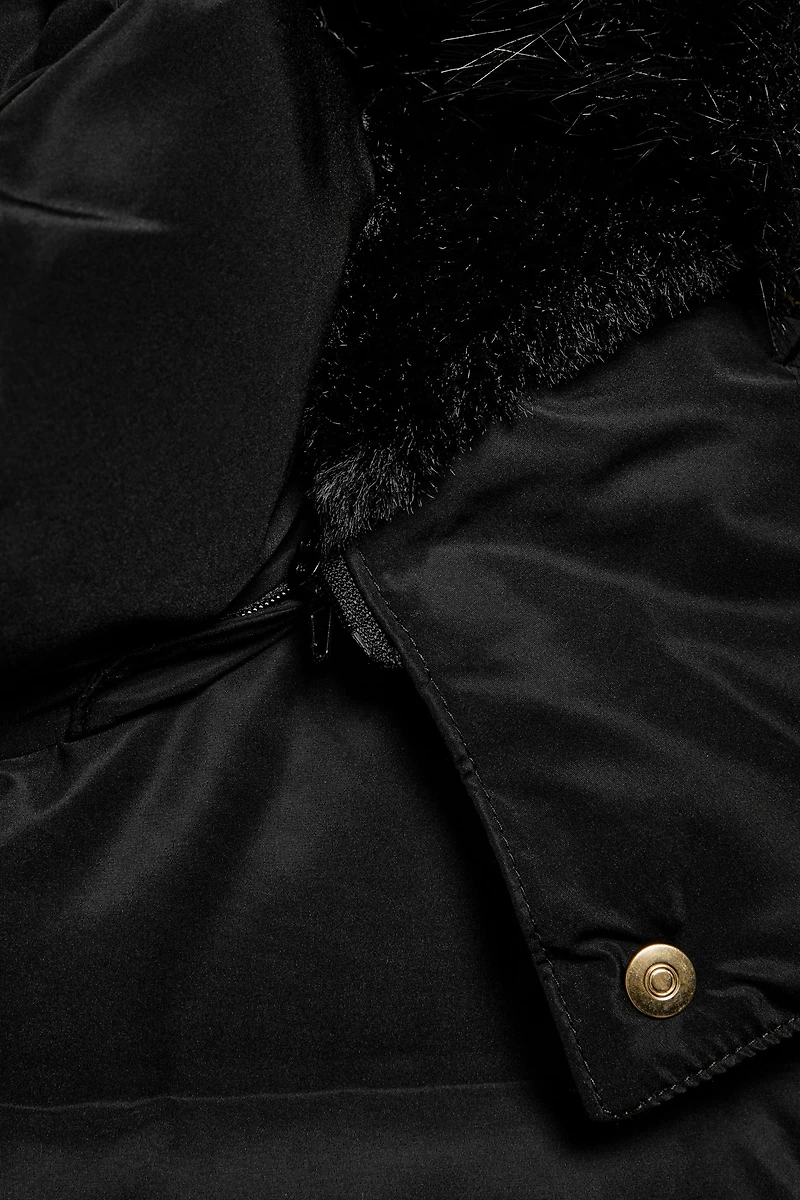 WATER REPELLENT WINDPROOF DOWN JACKET WITH HOODIE