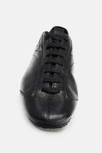 LEATHER DERBY SHOES