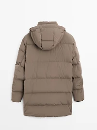 Doudoune longue déperlante